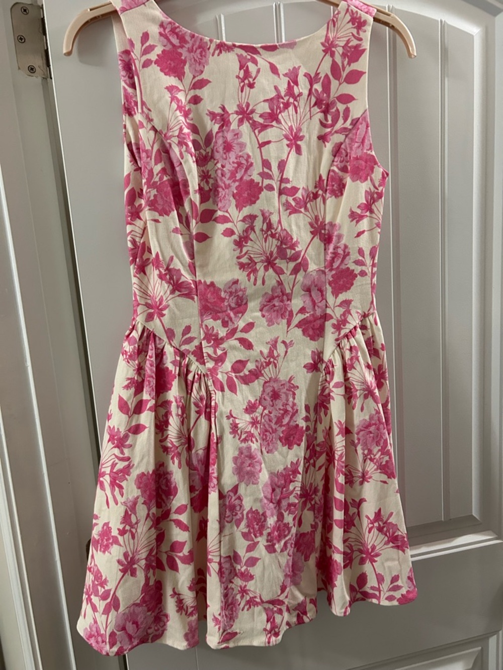 Flying Tomato Cream/Pink Dress with Bow